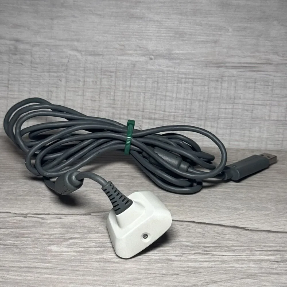 OEM Genuine Microsoft Xbox 360 Play And Charge Kit Cable Cord USB